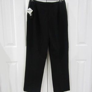 NWT Kasper Black Dress Pants Size 10
